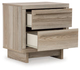 Hasbrick Tan Nightstand - B2075-92 - Luna Furniture
