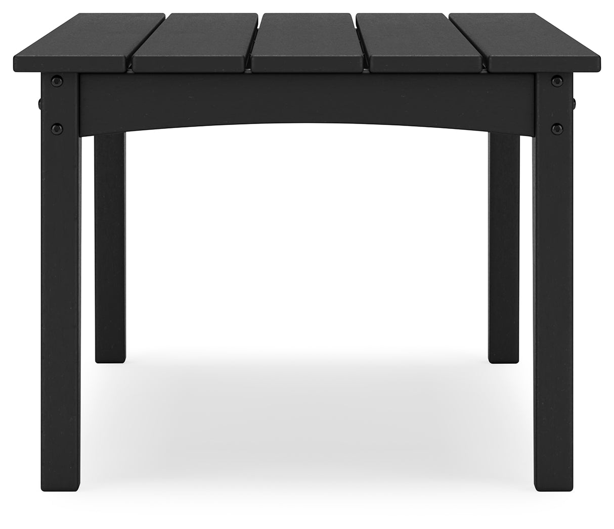 Hyland wave Black Outdoor Coffee Table from Ashley - Luna Furniture