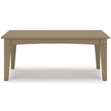 Hyland wave Driftwood Outdoor Coffee Table - P114-701 - Luna Furniture
