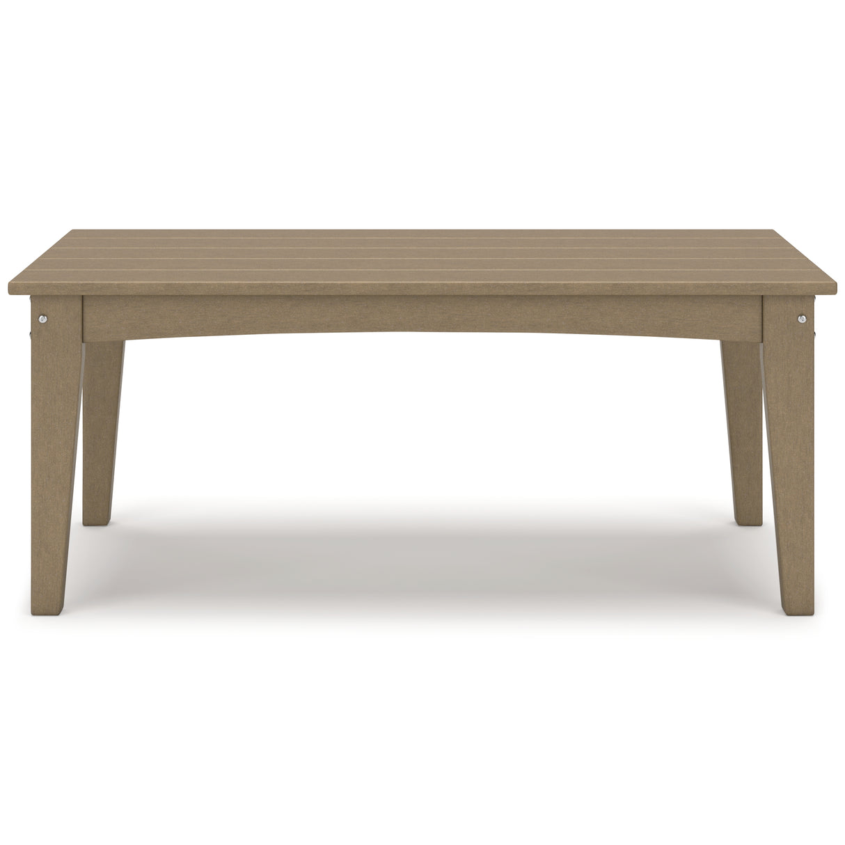 Hyland wave Driftwood Outdoor Coffee Table - P114-701 - Luna Furniture
