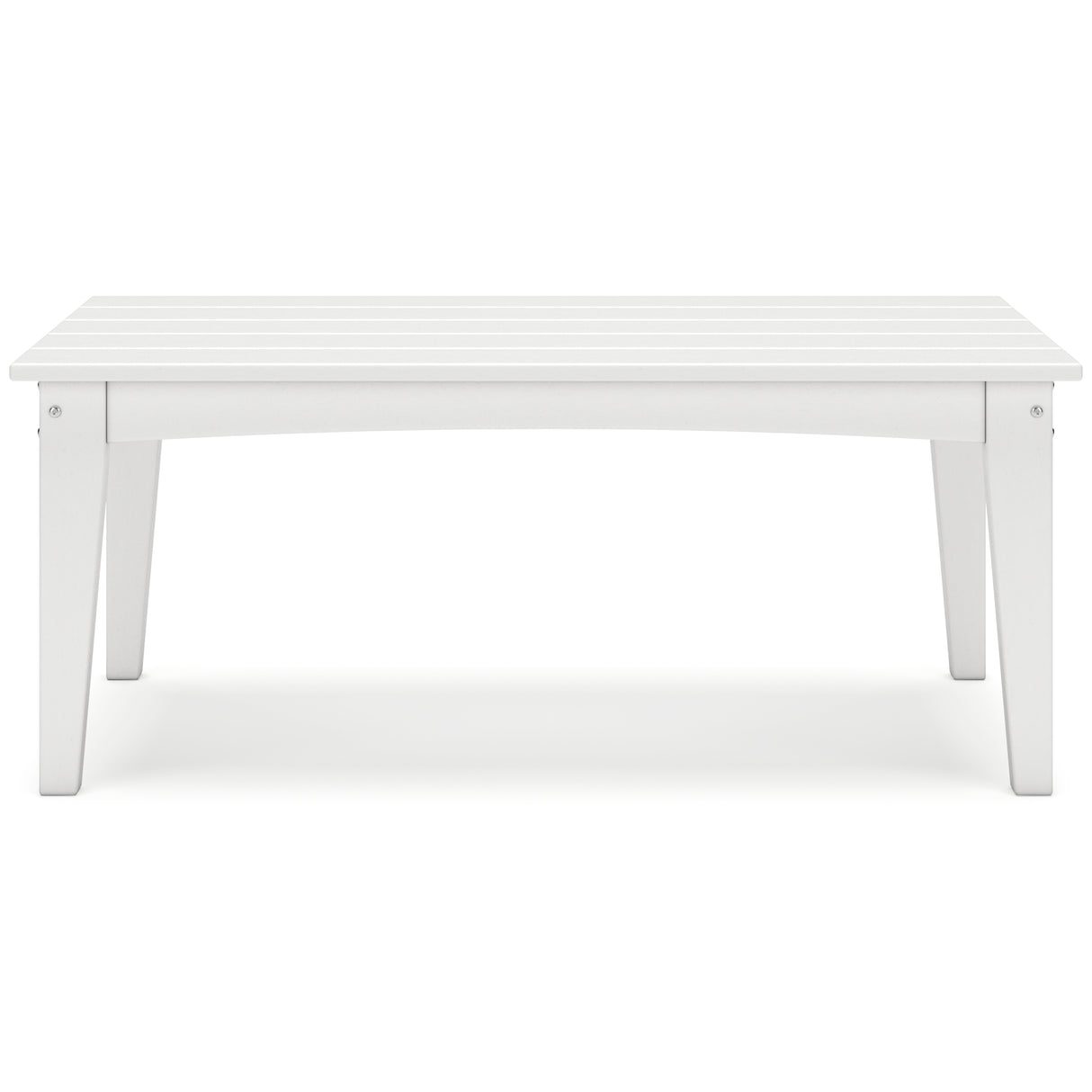 Hyland wave White Outdoor Coffee Table - P111-701 - Luna Furniture
