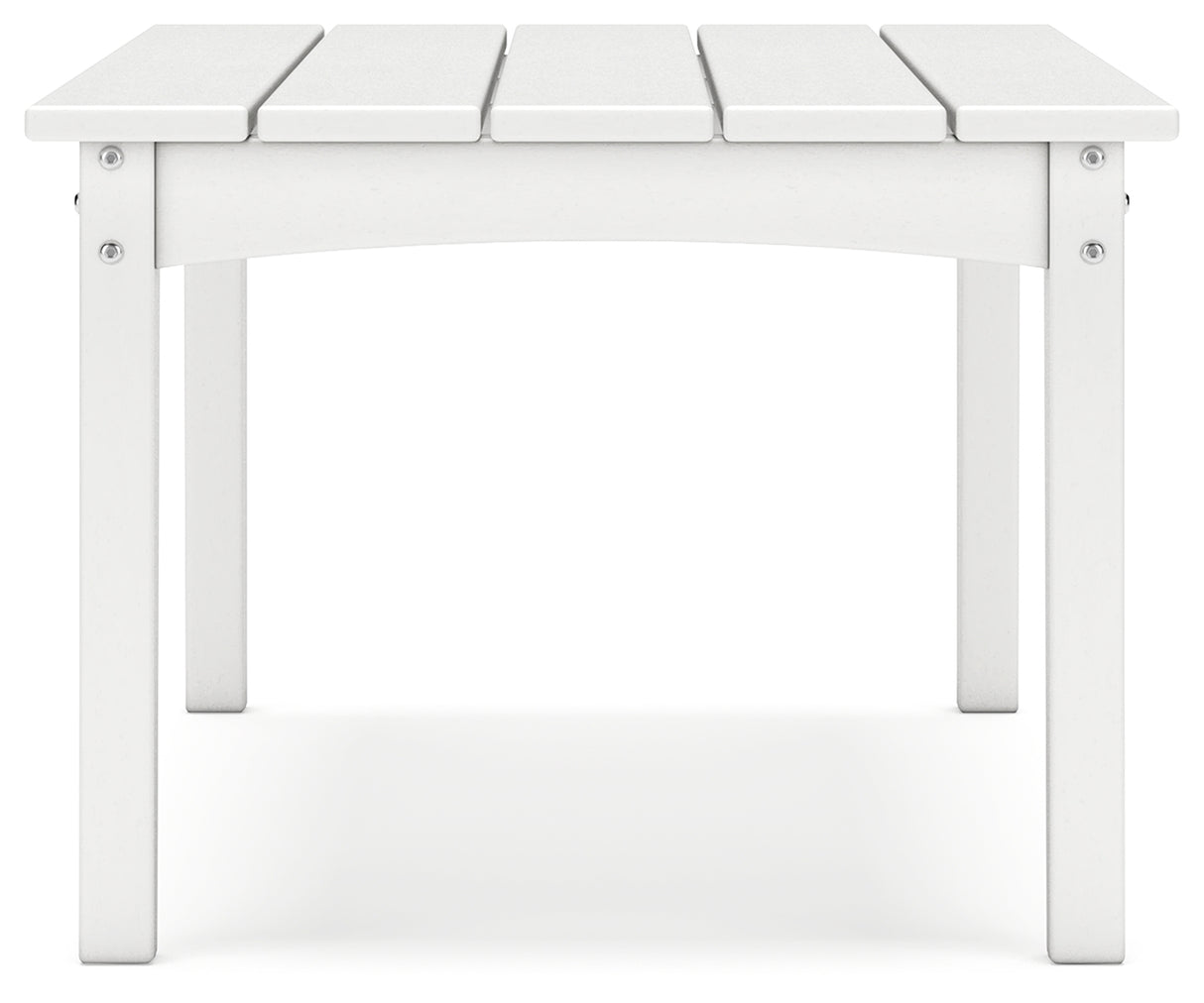 Hyland wave White Outdoor Coffee Table from Ashley - Luna Furniture