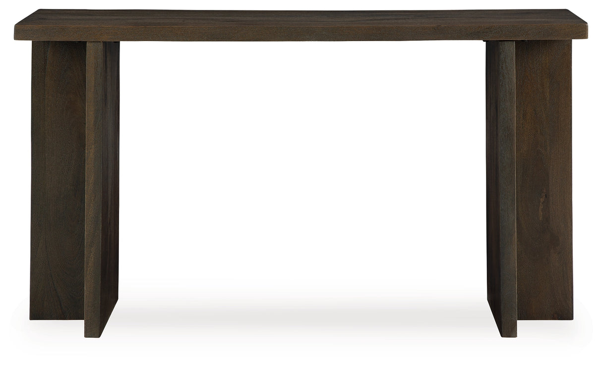 Jalenry Grayish Brown Console Sofa Table from Ashley - Luna Furniture