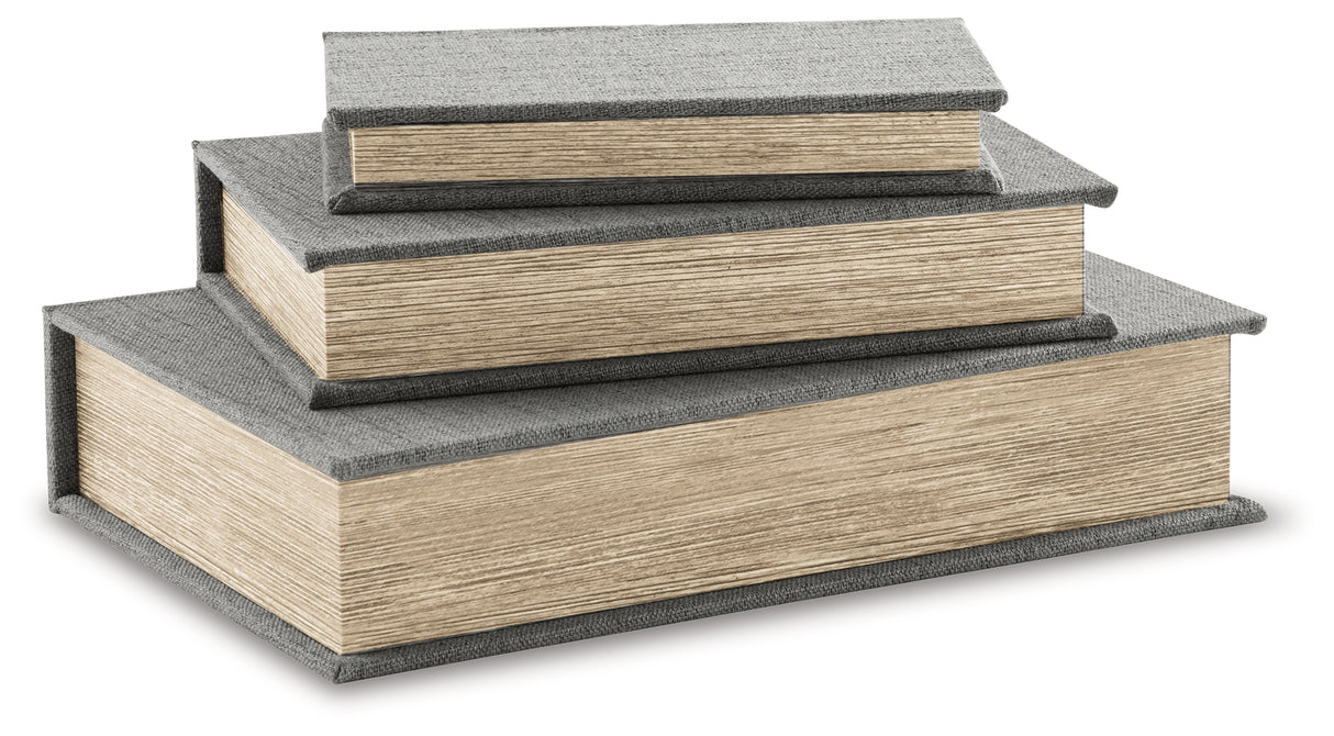 Jolina Gray Box from Ashley - Luna Furniture