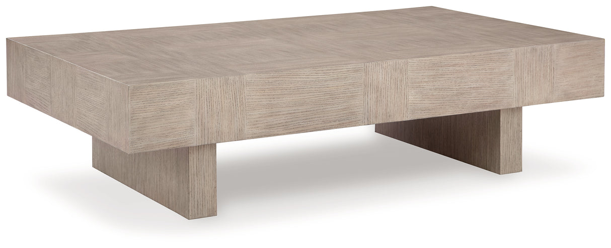 Jorlaina Light Grayish Brown Coffee Table from Ashley - Luna Furniture