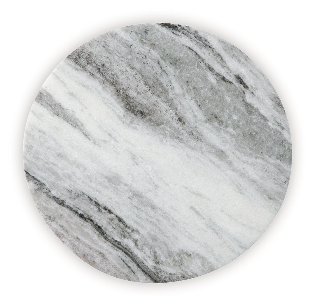 Keithwell Gray Accent Table from Ashley - Luna Furniture