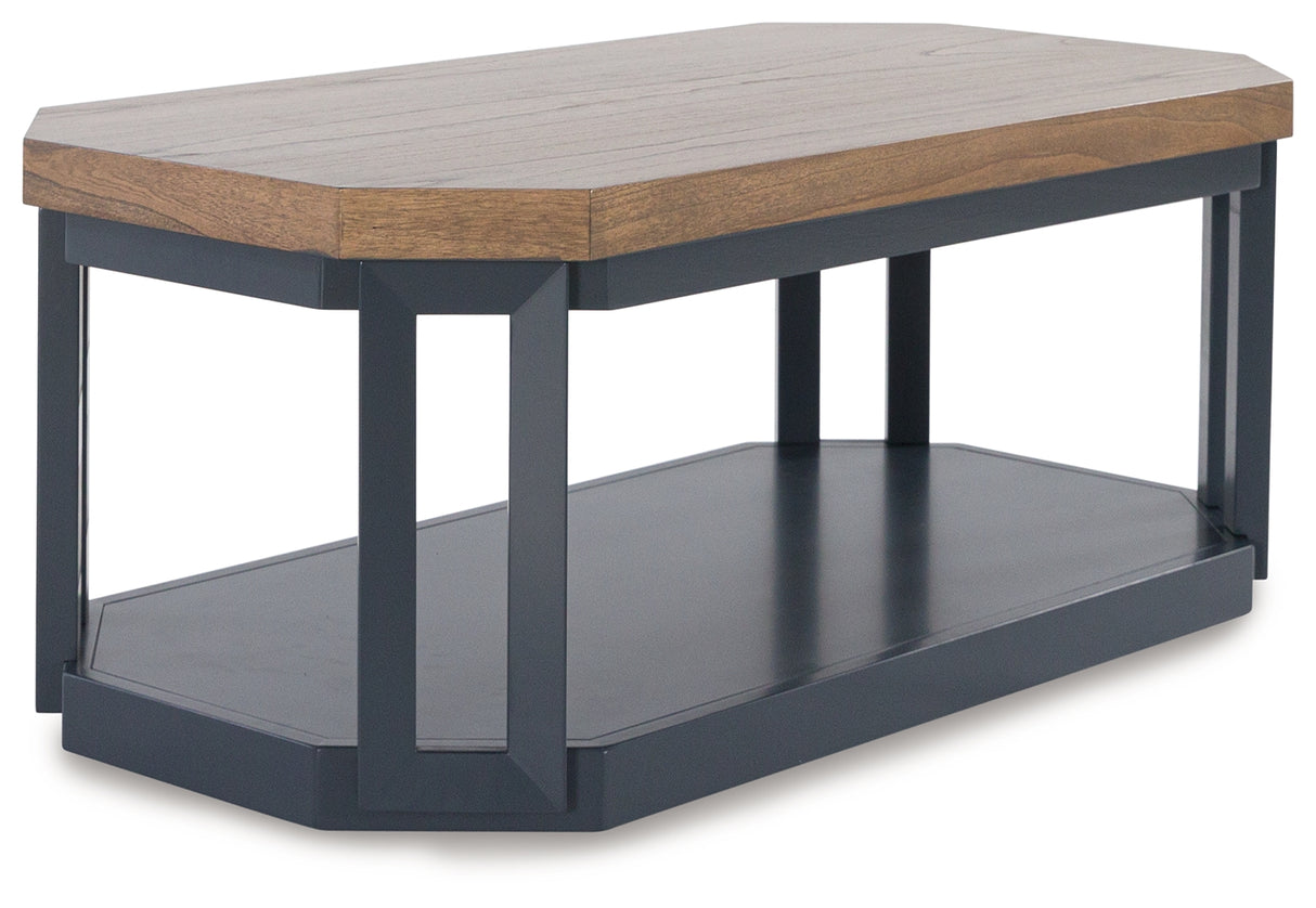 Landocken Brown/Blue Table from Ashley - Luna Furniture