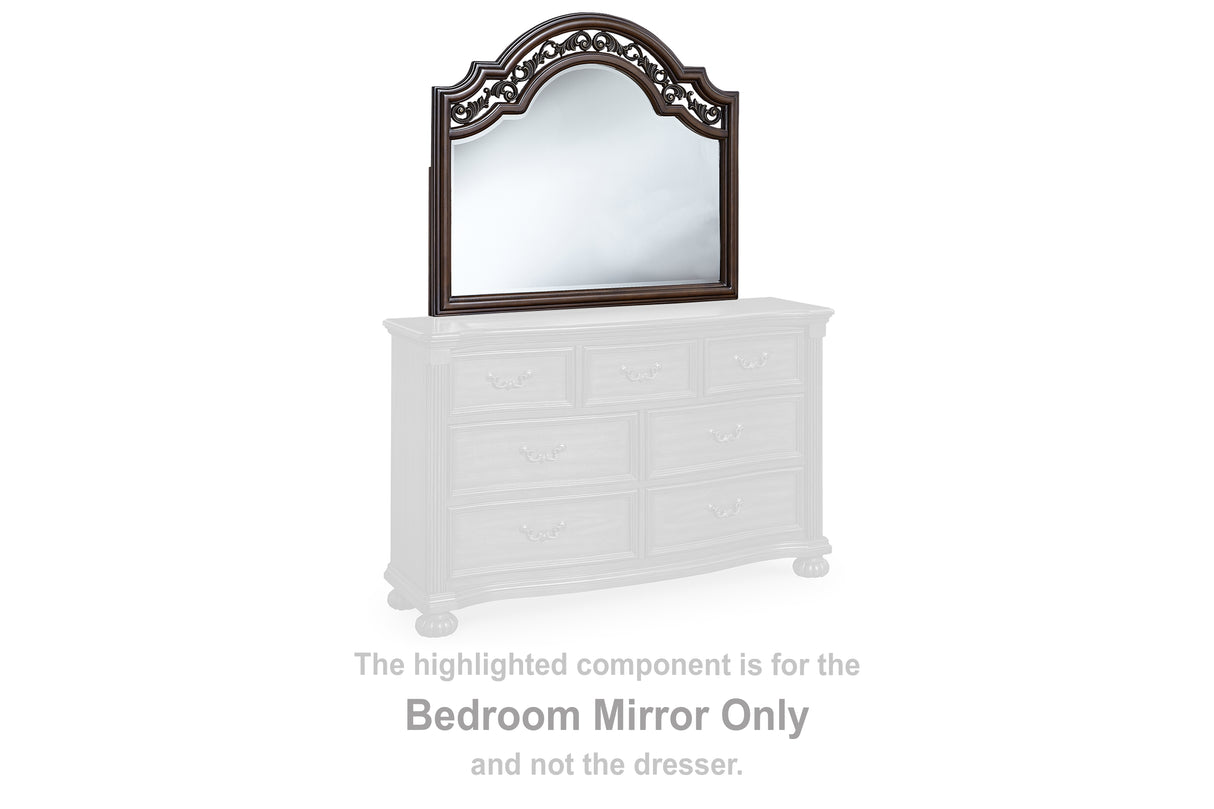 Lavinton Brown Bedroom Mirror (Mirror Only) from Ashley - Luna Furniture