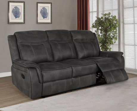 Lawrence Upholstered Tufted Living Room Set - 603504-S2 - Luna Furniture
