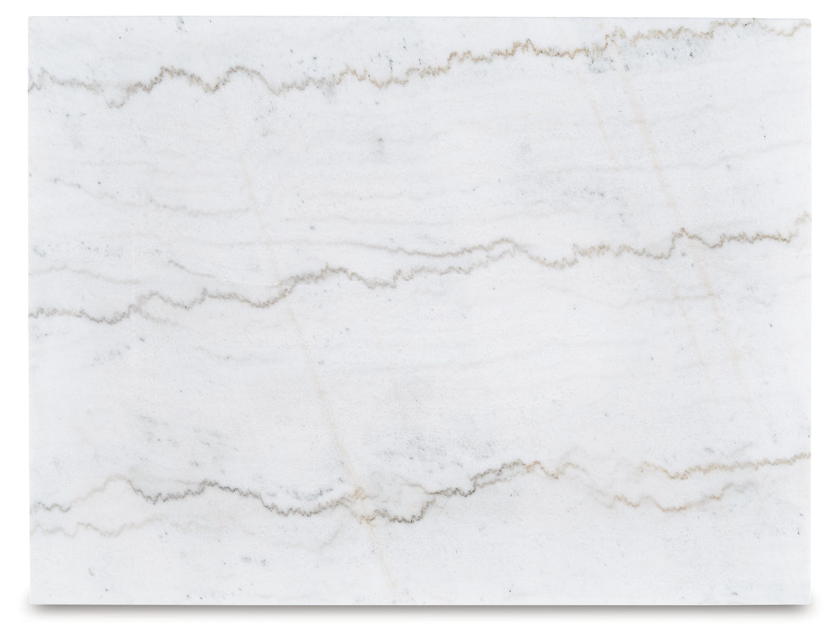 Loyaska Brown/Ivory Coffee Table from Ashley - Luna Furniture