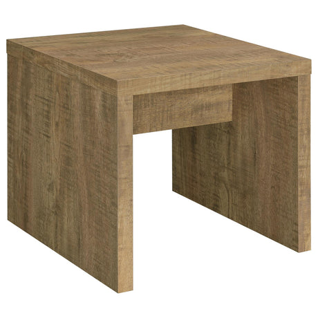 Lynette Square Engineered Wood End Table Mango - 704127 - Luna Furniture