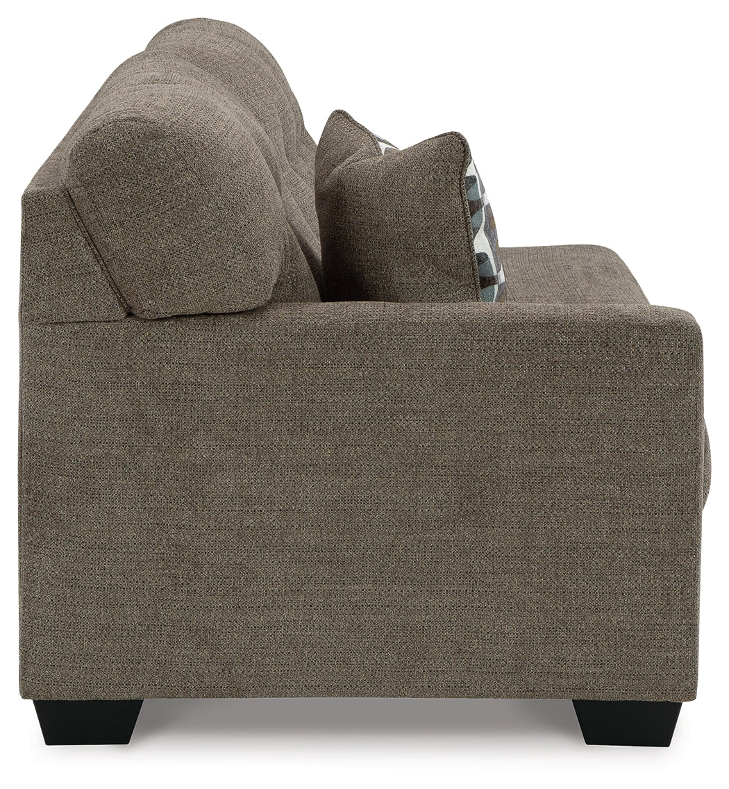 Mahoney Chocolate Left-Arm Facing Sofa from Ashley - Luna Furniture