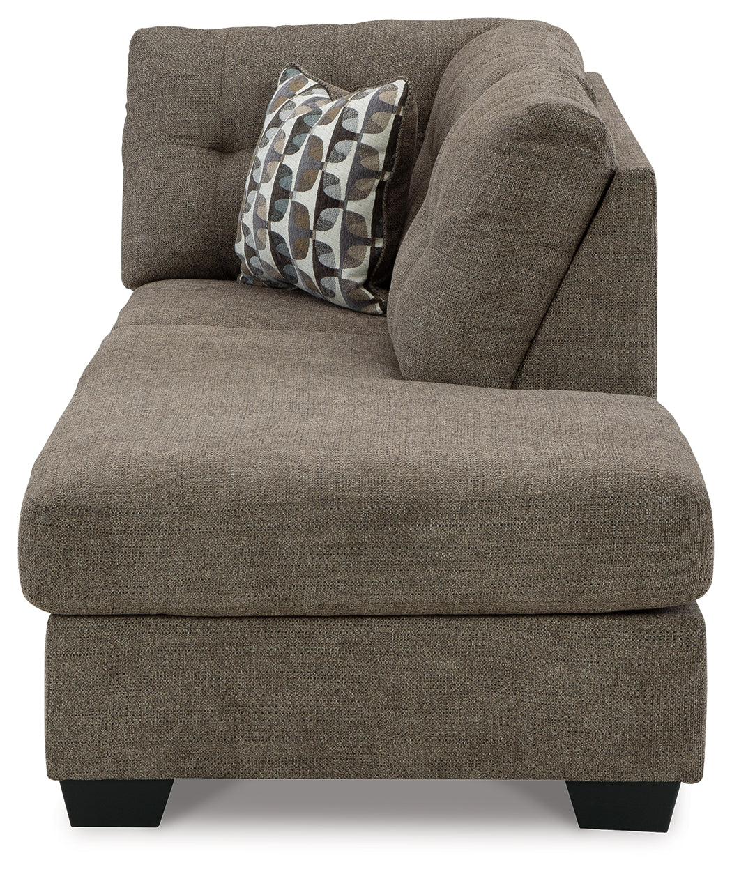 Mahoney Chocolate Right-Arm Facing Corner Chaise from Ashley Furniture - Luna Furniture