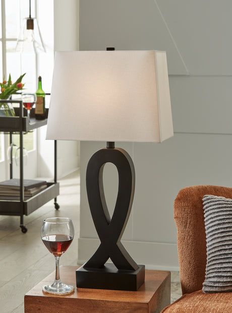 Markellton Black Table Lamp (Set of 2) - L243344 - Luna Furniture