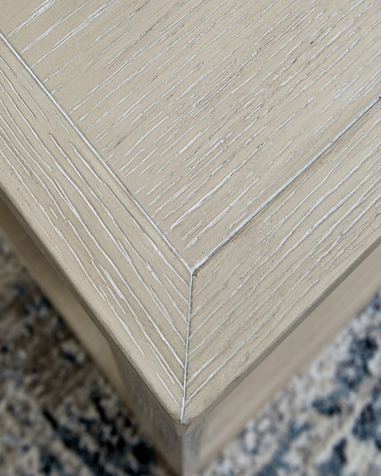 Marxhart Bisque End Table from Ashley - Luna Furniture