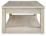 Marxhart Bisque Lift-Top Coffee Table - T791-9 - Luna Furniture