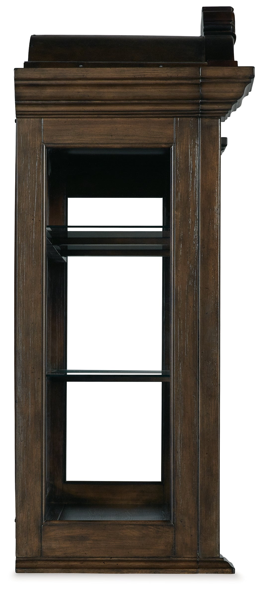 Maylee Dark Brown Dining Hutch from Ashley - Luna Furniture
