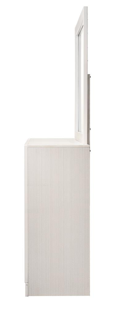 Miranda White Rectangular Mirror (Mirror Only) from Coaster - Luna Furniture