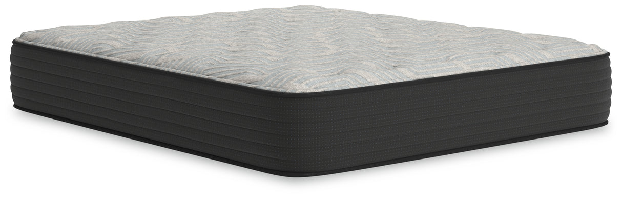 Palisades Plush Gray/Blue California King Mattress from Ashley - Luna Furniture
