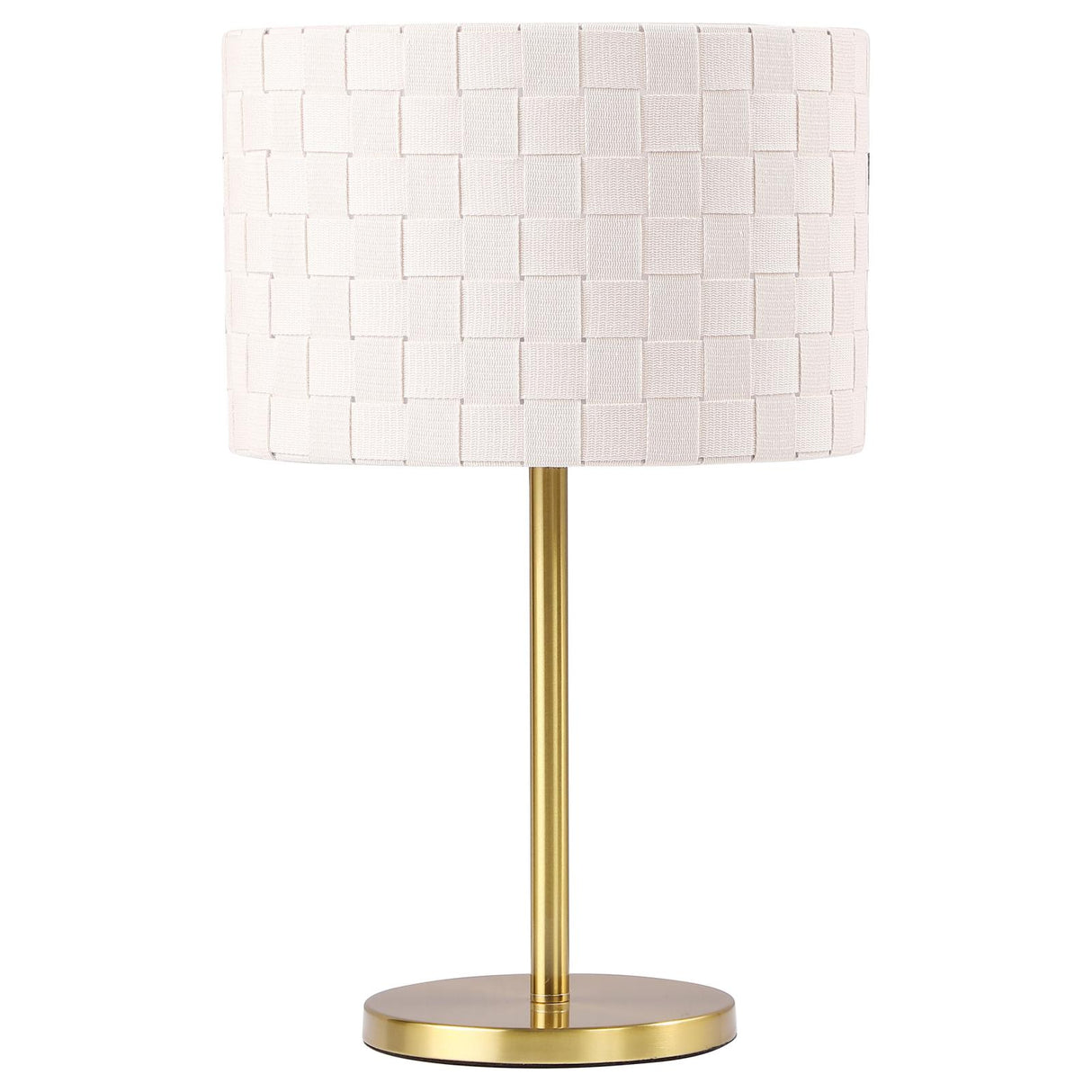 Ramiro Gold Drum Shade Buffet Table Lamp from Coaster - Luna Furniture