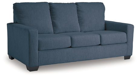 Rannis Navy Full Sofa Sleeper - 5360436 - Luna Furniture