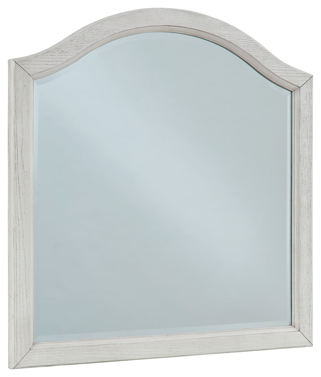 Robbinsdale Antique White Bedroom Mirror (Mirror Only) from Ashley - Luna Furniture