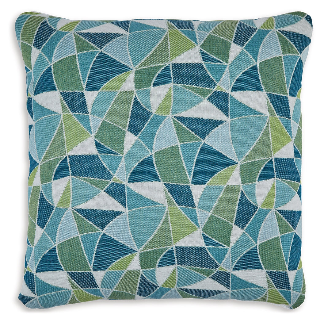 Seanow Next-Gen Nuvella Green/Turquoise/White Pillow (Set of 4) from Ashley - Luna Furniture