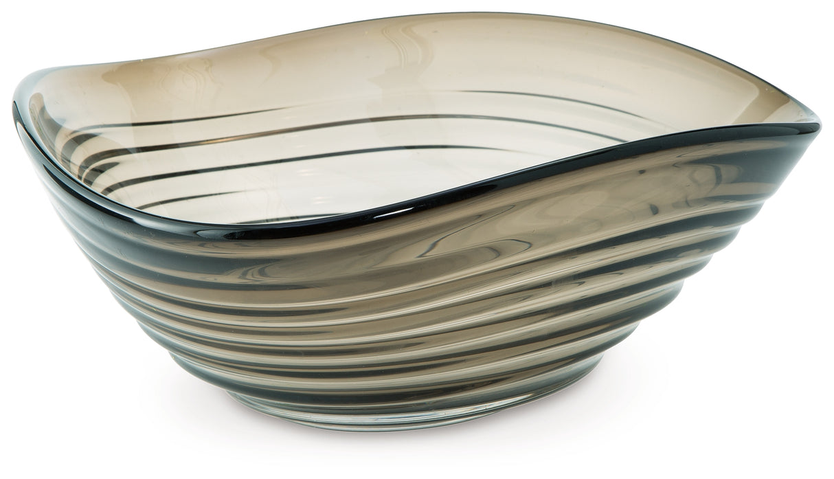 Solariston Gray/Brown Bowl from Ashley - Luna Furniture