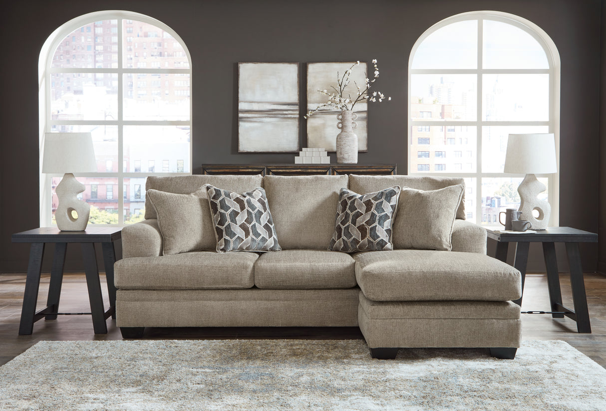 Stonemeade Taupe Reversible Sofa Chaise from Ashley - Luna Furniture
