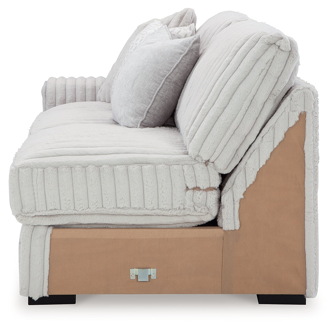 Stupendous Alloy Left-Arm Facing Sofa from Ashley - Luna Furniture