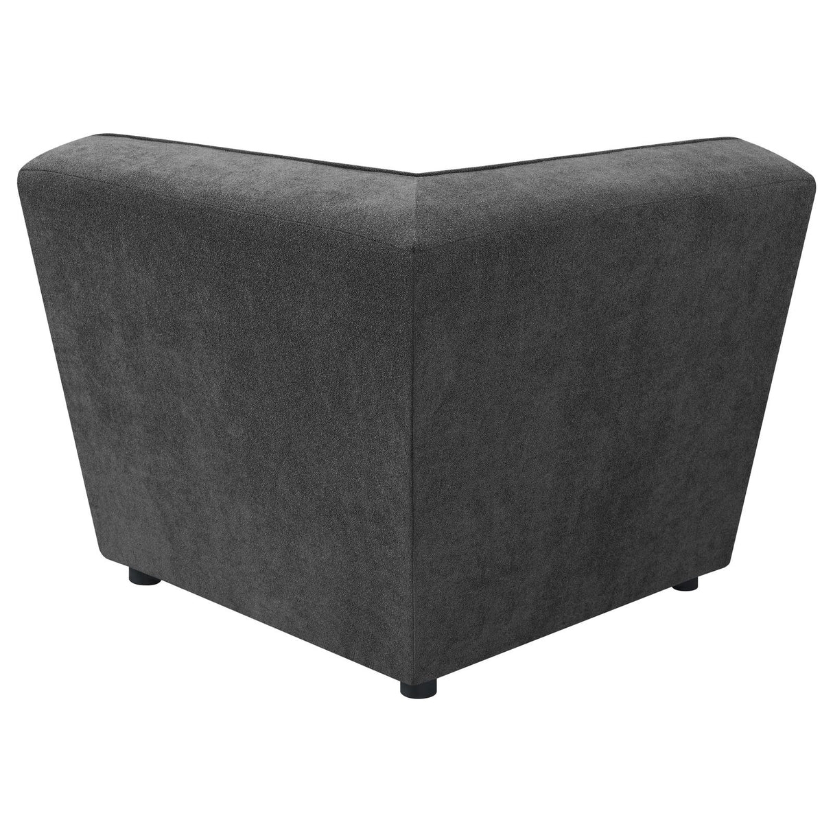 Sunny Upholstered Corner Dark Charcoal from Coaster - Luna Furniture