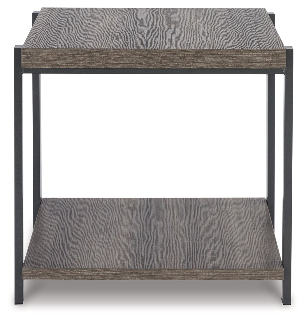 Wilmaden Gray/Black Table from Ashley - Luna Furniture