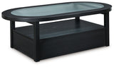 Winbardi Black Coffee Table - T786-0 - Luna Furniture