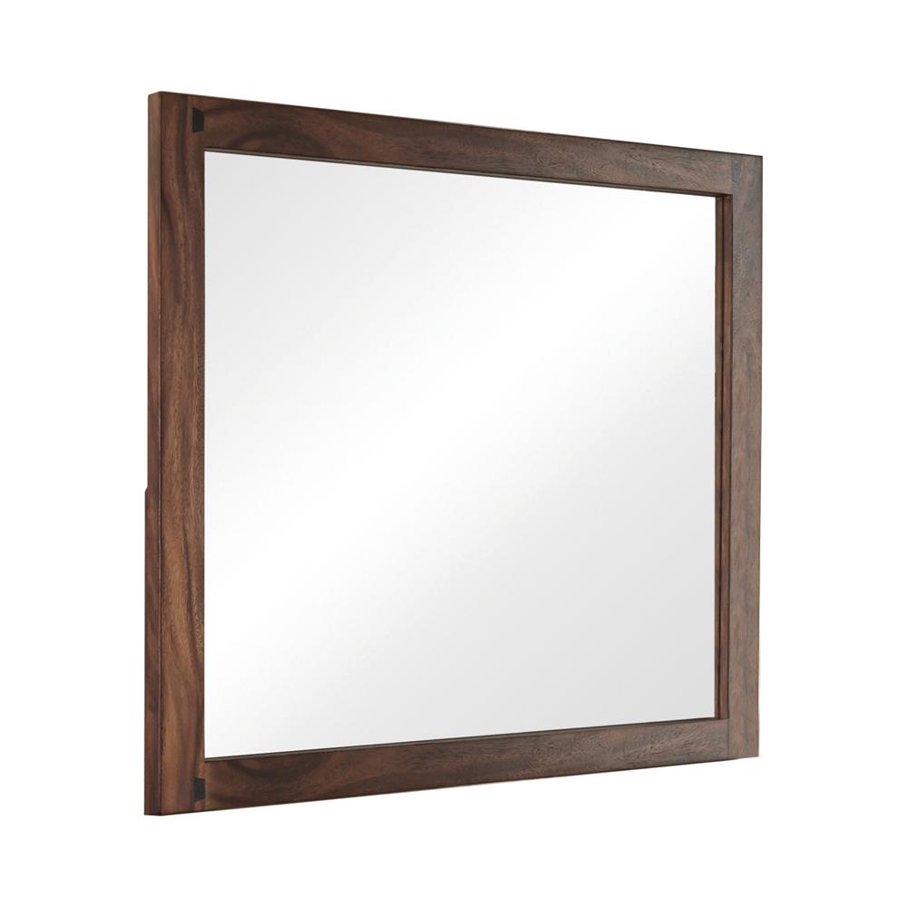 Winslow Smokey Walnut Mirror (Mirror Only) from Coaster - Luna Furniture