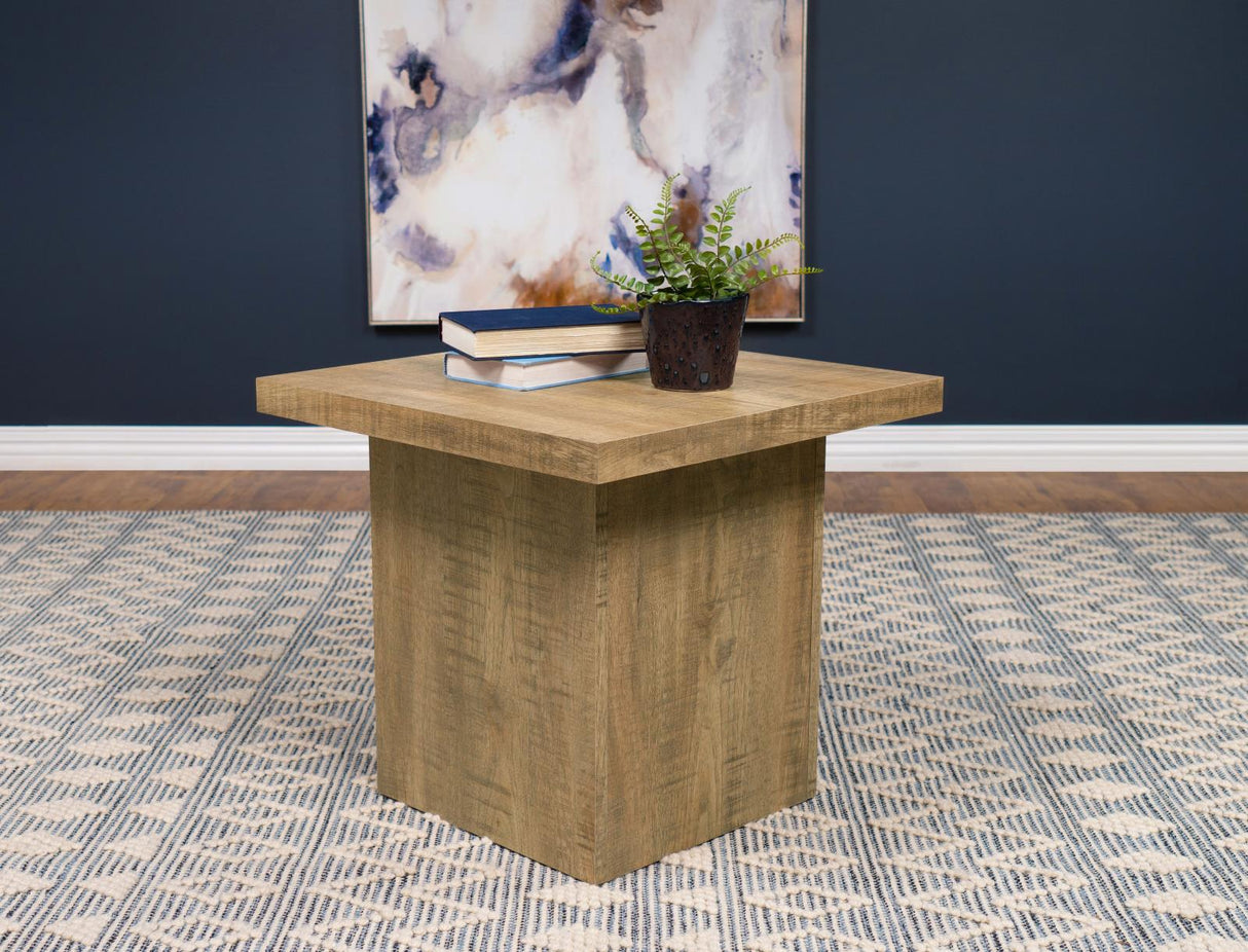 Zetta Mango Square Engineered Wood End Table from Coaster - Luna Furniture