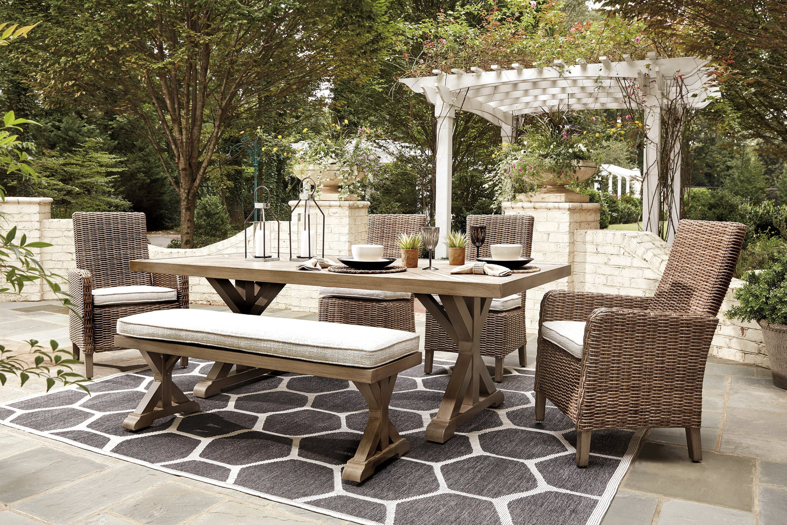 patio outdoor furniture bistro set