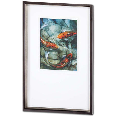 Tres Koi II by O'Toole, Tim a Framed Art Print Matted under Glass from Mercana - Luna Furniture
