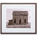 Abandoned Two Story Farm House by Steven Bisig a Framed Photo Art Print Matted under Glass from Mercana - Luna Furniture