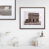 Abandoned Two Story Farm House by Steven Bisig a Framed Photo Art Print Matted under Glass from Mercana - Luna Furniture