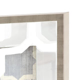 Silhouette & Pattern V (MC) Jennifer Goldberger Hand Embelished Framed Art Print Matted under Glass from Mercana - Luna Furniture