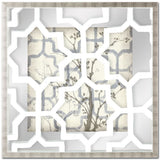 Silhouette & Pattern VI (MC) Jennifer Goldberger Hand Embelished Framed Art Print Matted under Glass from Mercana - Luna Furniture