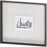 Arco de Settimo Severo (MC) by Piranesi a Framed Art Print Matted under Glass from Mercana - Luna Furniture