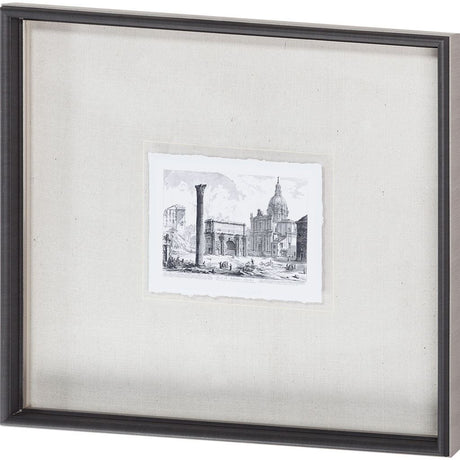 Arco de Settimo Severo (MC) by Piranesi a Framed Art Print Matted under Glass from Mercana - Luna Furniture