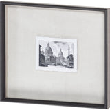 Veduta della Chiese Madonna (MC) by Piranesi a Framed Art Print Matted under Glass from Mercana - Luna Furniture