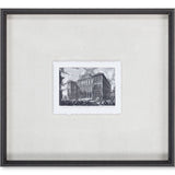 Veduta sul Monte Quirinale (MC) by Piranesi a Framed Art Print Matted under Glass from Mercana - Luna Furniture