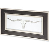 Western Skull Mount III by Harper a Framed Art Print Matted under Glass from Mercana - Luna Furniture