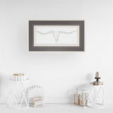 Western Skull Mount III by Harper a Framed Art Print Matted under Glass from Mercana - Luna Furniture