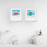 Miami Beach I by Richard Silver a Framed Photo Art Print Matted under Glass from Mercana - Luna Furniture