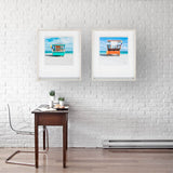 Miami Beach IV by Richard Silver a Framed Photo Art Print Matted under Glass from Mercana - Luna Furniture