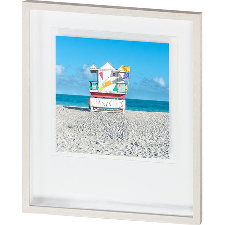 Miami Beach V by Richard Silver a Framed Photo Art Print Matted under Glass from Mercana - Luna Furniture